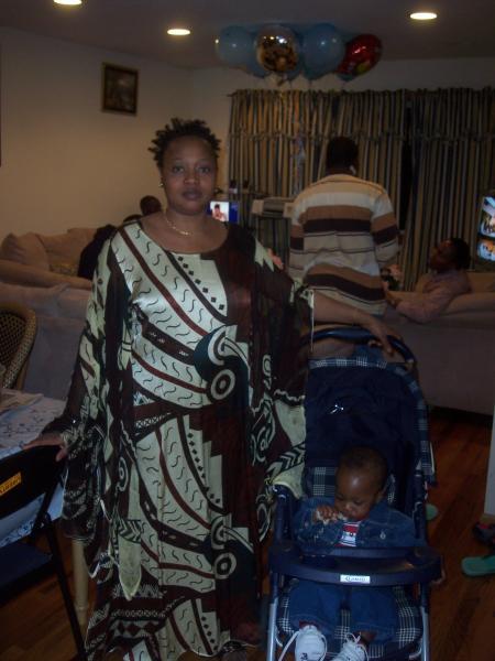 ma mere et mon petit frere